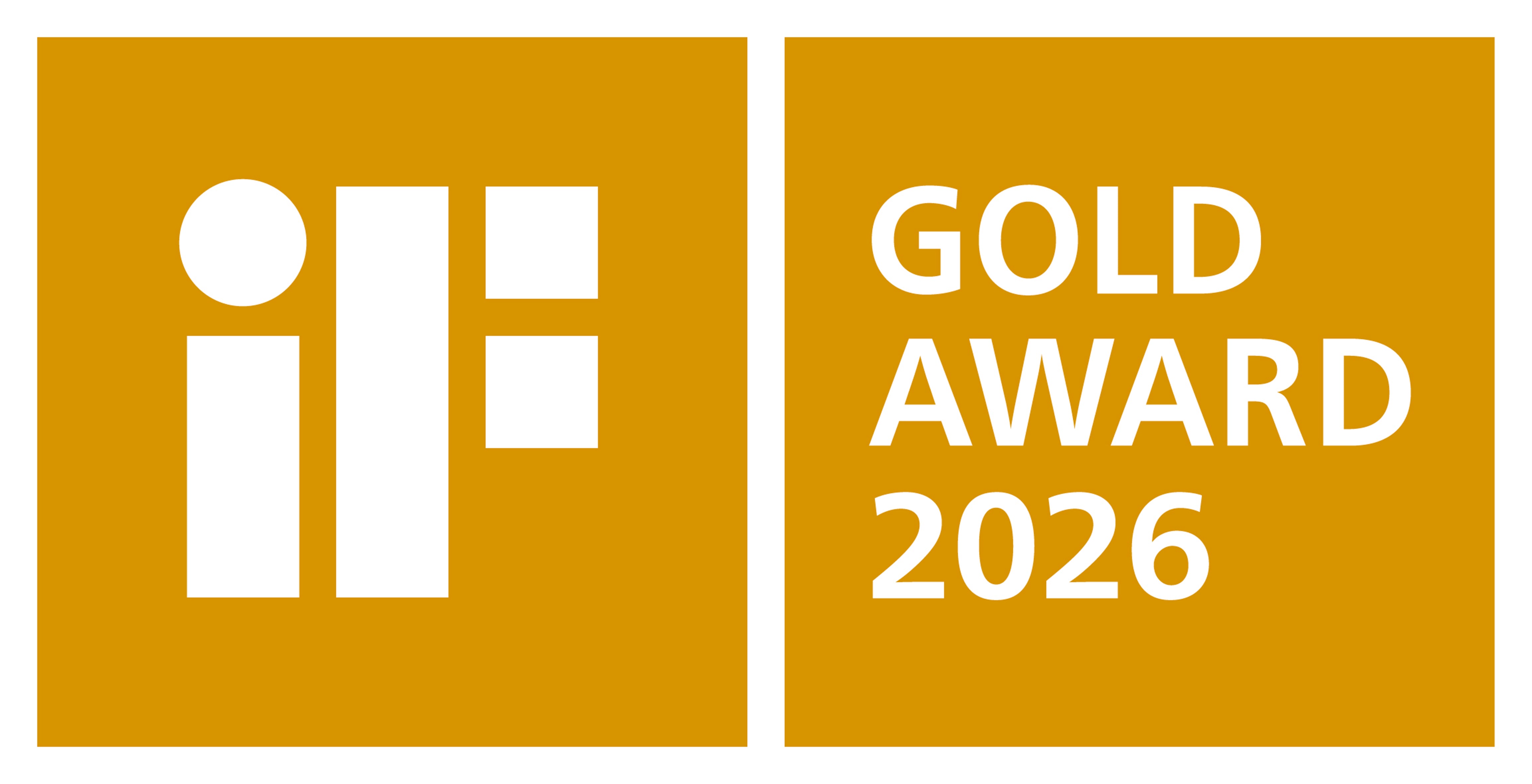 iF Design Award 2026 Gold